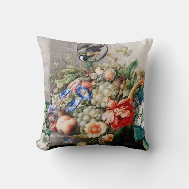 OBST, BLUME, GEFÜHLE, KLEINE GEFÜHLE UND LEBENSMIT KISSEN (Vorderseite)