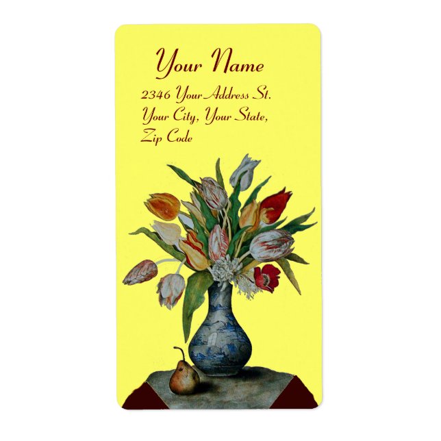 OBST DER SAISON - TULIPS gelb (Vorne)