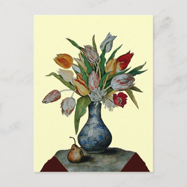 OBST DER SAISON - TULIPS POSTKARTE (Vorderseite)