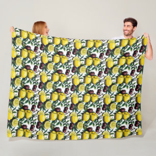 Obst  fleecedecke