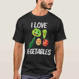 Obst Gemüse für Männer Gartenpflanzen P T-Shirt