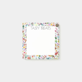 Obst & Gemüse Lebensmittel CUSTOM Illustration Koc Post-it Klebezettel