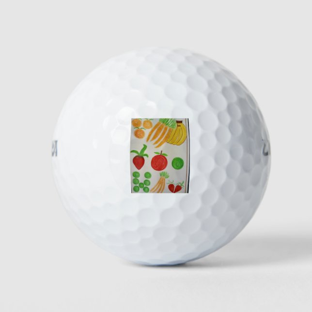 Obst Golfball (Vorderseite)