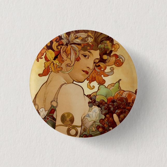 Obst - Herbst 1897 Button (Vorderseite)
