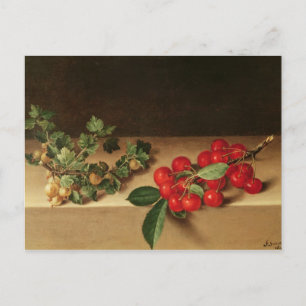 Obst in der Tabelle, 1644 Postkarte