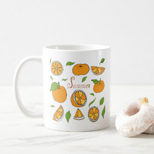 Obst ist Sommer Minimalistisch Süße Kaffeetasse