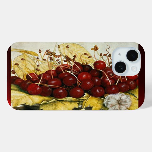 OBST/KERNE UND KARNATIONEN DER SAISON Case-Mate iPhone HÜLLE (Rückseite (Horizontal))