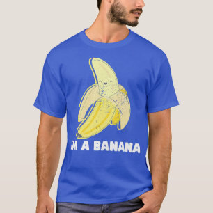 Obst Lover Kawaii Ich bin Banane Vegetarische Bana T-Shirt