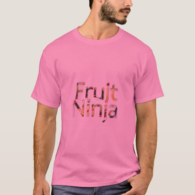 Obst Ninja T-Shirt (Vorderseite)