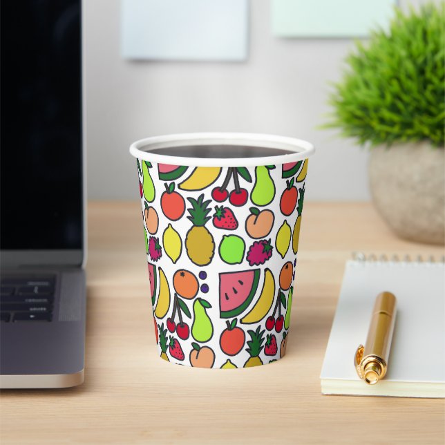 Obst Pappbecher (InSitu)