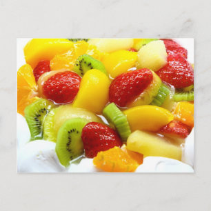 Obst Postkarte