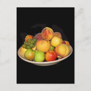 Obst Postkarte