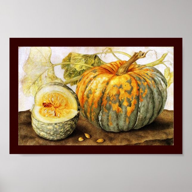 OBST/PUMPKINS DER SAISON POSTER (Vorne)