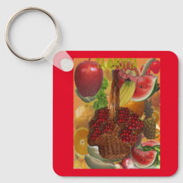 Obst Schlüsselanhänger