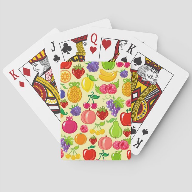 Obst Spielkarten (Rückseite)