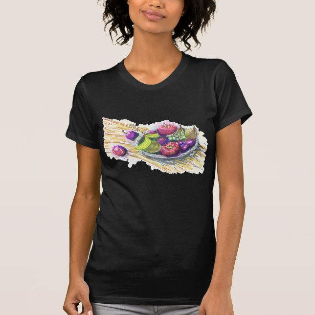 Obst Stillleben T-Shirt (Vorderseite)