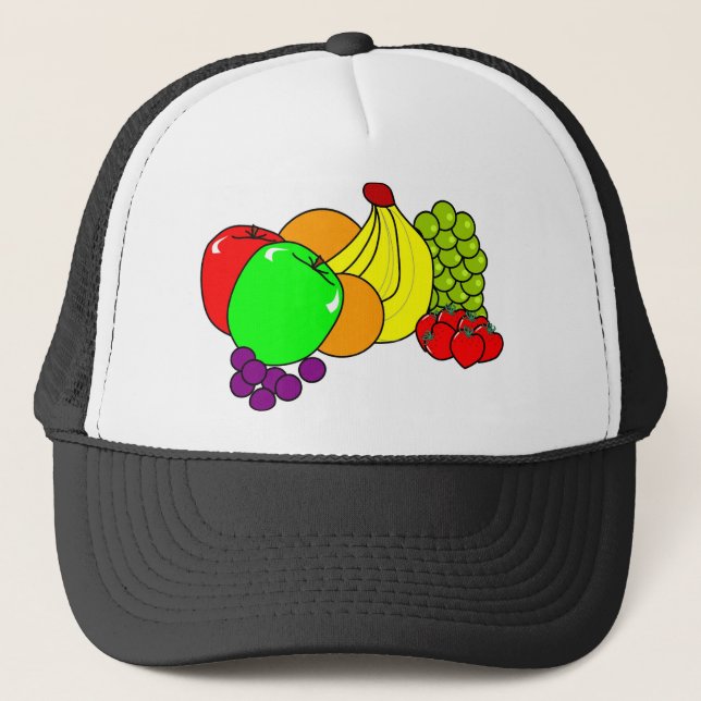Obst Truckerkappe (Vorderseite)