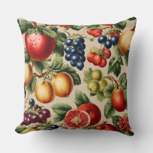 Obst und Blume aus dem Italienischen Garten Kissen