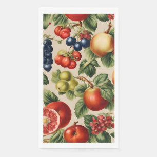 Obst und Blume aus dem Italienischen Garten Serviette