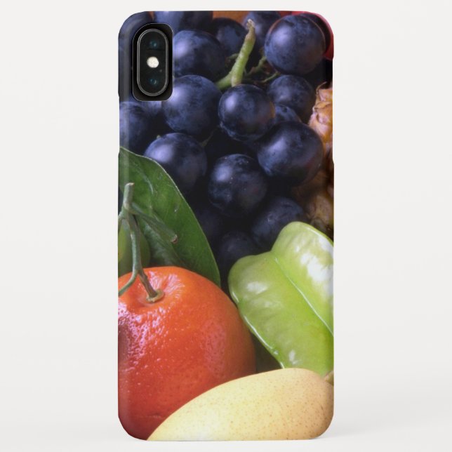 Obst und Gemüse Case-Mate iPhone Hülle (Rückseite)