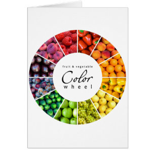 Obst- und Gemüse Farbrad (12 Farben)
