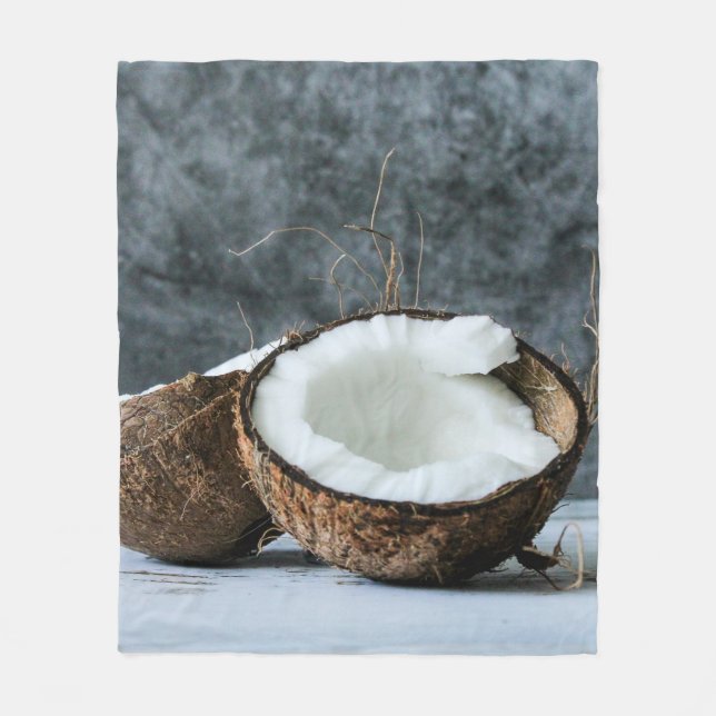 Obst und Gemüse Fleecedecke (Vorderseite)