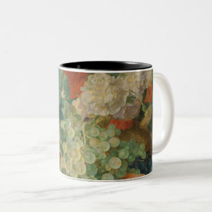Obst und Gemüse in Farbe Zweifarbige Tasse