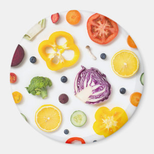 Obst und Gemüse Magnet