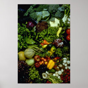 Obst und Gemüse Poster