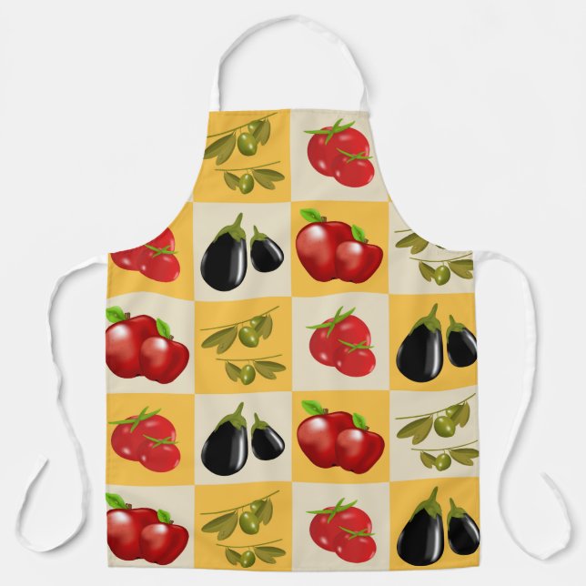 Obst und Gemüse Schürze (Vorderseite)