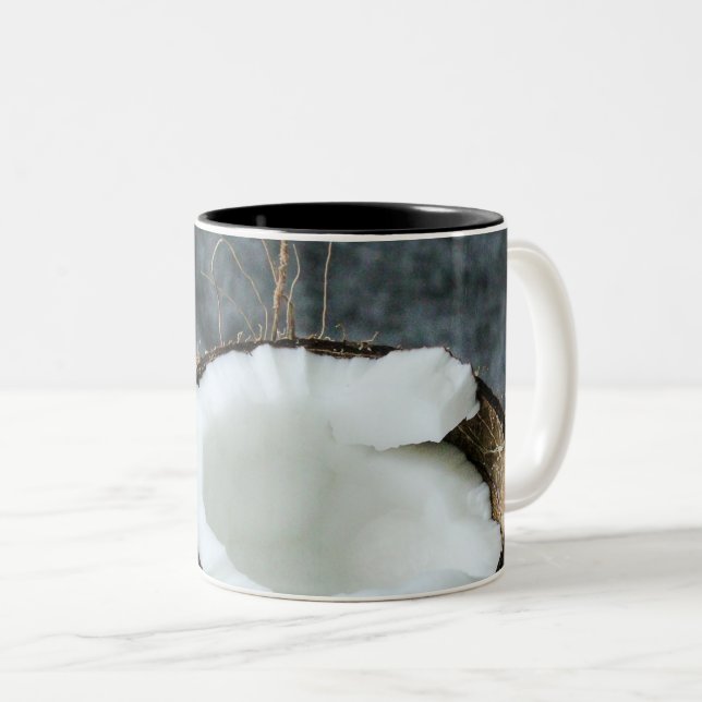 Obst und Gemüse Zweifarbige Tasse (VorderseiteRechts)