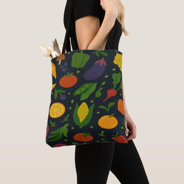 Obst- und Gemüsegarten Tasche (Von Nahem)