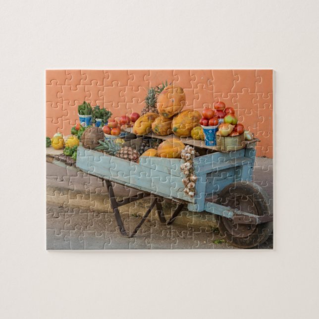 Obst- und Gemüsekarren, Kuba (Horizontal)