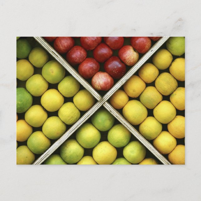 Obst und Lebensmittel Postkarte 10 (Vorderseite)