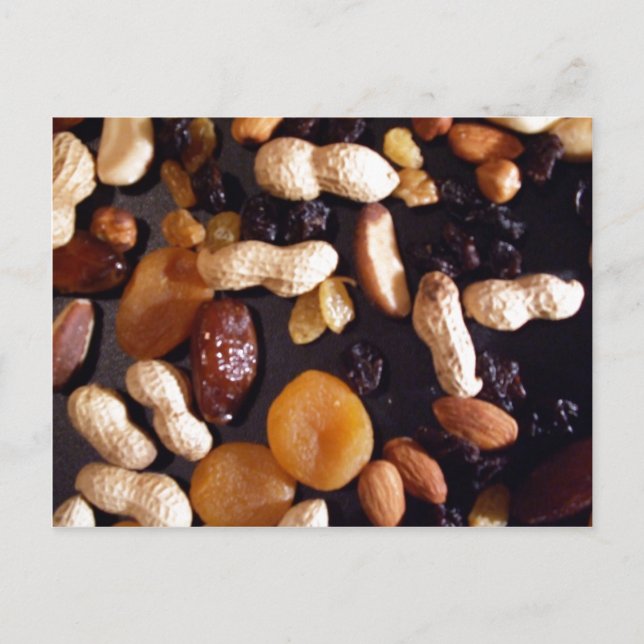 Obst und Nuss Postkarte (Vorderseite)