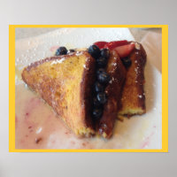 Obst und Toast