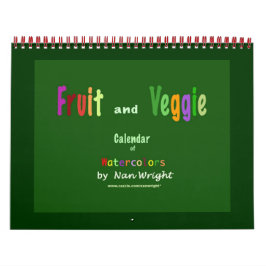 Obst- und Veggie-Kalender Kalender