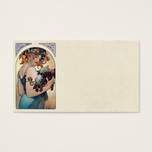 Obst von Alfons Mucha 1897 (Vorderseite)
