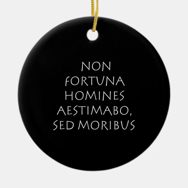 Obstbaum, Aestimabo, Moribus Keramik Ornament (Vorne)
