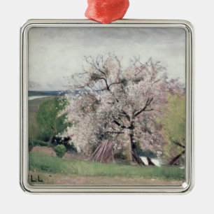 Obstbaum in der Blüte, Bois-Le-ROI Silbernes Ornament
