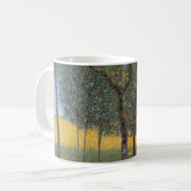 Obstbäume, Gustav Klimt Kaffeetasse (Vorderseite Links)