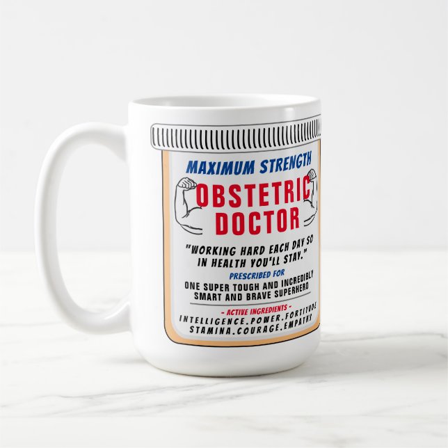 Obstetrics Gift Coffee Tasse (Links)