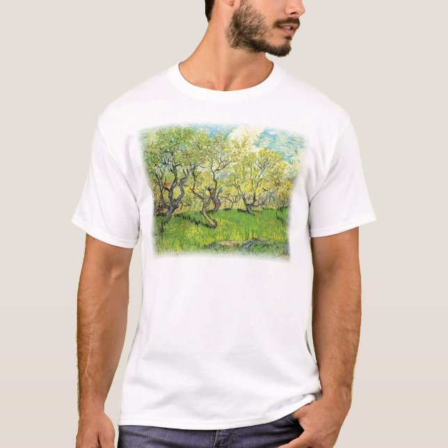 Obstgarten Blossom Van Gogh, Kopie T-Shirt (Vorderseite)