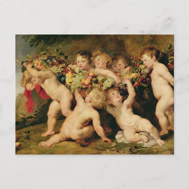 Obstgarten, c.1615-17 postkarte (Vorderseite)