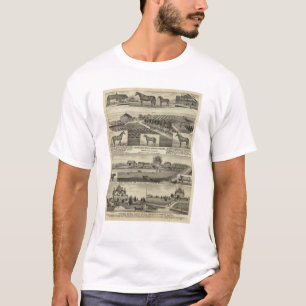Obstgarten-Hügel-und Zedern-Waldung, Kansas T-Shirt