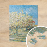 Obstgarten in Blossom | Vincent Van Gogh<br><div class="desc">Orchard in Blossom (1888) von dem niederländischen post-impressionistischen Künstler Vincent Van Gogh. Originelle Kunstwerke sind ein Öl auf der Leinwand,  das eine Blumenlandschaft darstellt. Verwenden Sie die Entwurfstools,  um einen benutzerdefinierten Text hinzuzufügen oder das Bild zu personalisieren.</div>