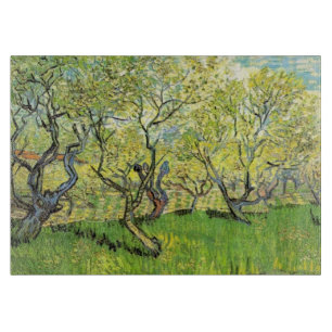 Obstgarten in Blossom, Vincent van Gogh. Schneidebrett