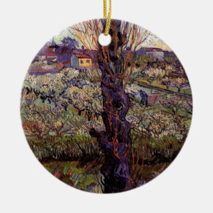 Obstgarten in Blüte, Arles von Vincent van Gogh Keramik Ornament