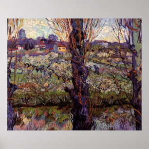 Obstgarten in Blüte, Arles von Vincent van Gogh Poster