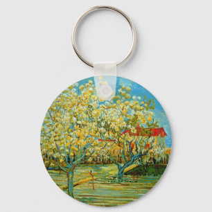 Obstgarten in Blüte von Vincent van Gogh Schlüsselanhänger